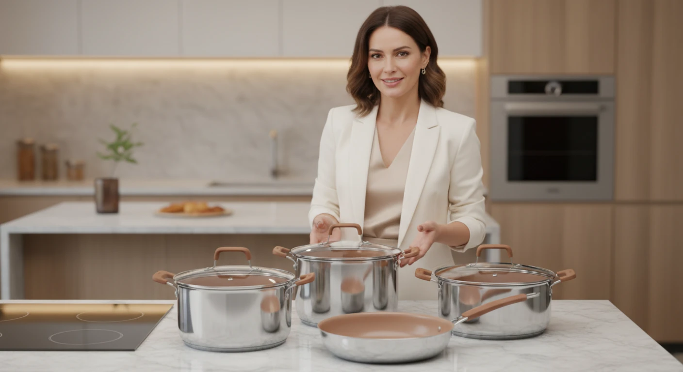 Escolha de panelas com compatibilidade universal