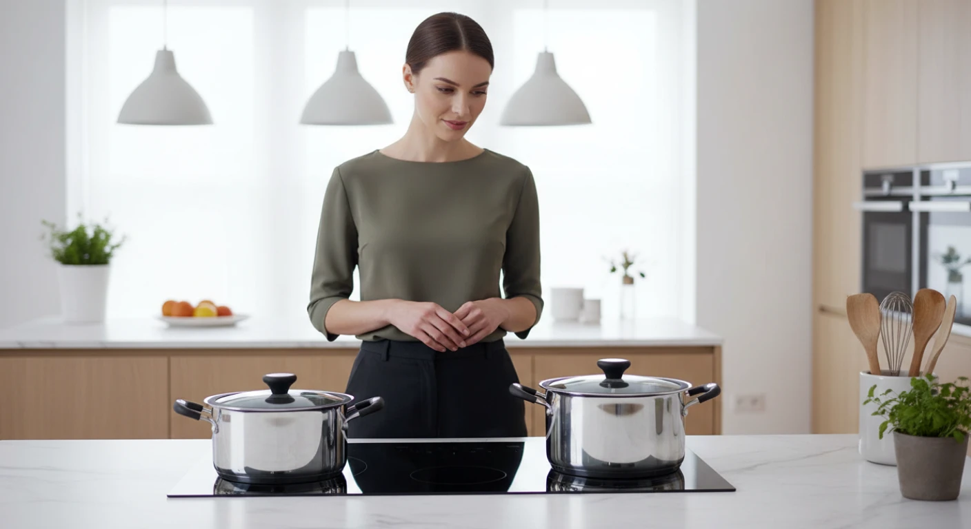 Panela para indução funcional